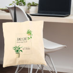 Phantastische Lehrer Stuff House Pflanze Personali Tragetasche<br><div class="desc">Personalisierte Tasche für Phantastisch Teacher Stuff - großartiges Lehrergeschenk zum Jahresende Dank oder Lehrer Wertschätzung anwesend. Das Design ist beidseitig bedruckt und bietet moderne Pflanze aus dem Haus mit trendiger Schriftart-Typografie. Der Wortlaut lautet "Phantastische Lehrer Stuff,  die [Lehrername]". Ein niedliches und nützliches Geschenk für Ihren Lehrer.</div>