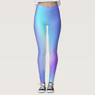 Phantastische Lila-Blue-Leggings Leggings