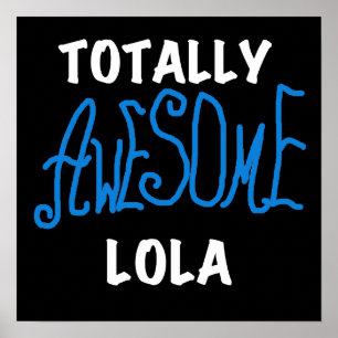 Phantastische Lola Blue Tshirts und Geschenke Poster