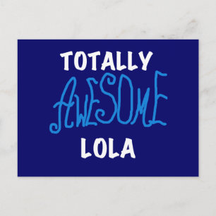 Phantastische Lola Blue Tshirts und Geschenke Postkarte