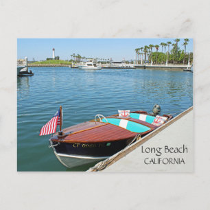 Phantastische Long Beach Postcard! Postkarte