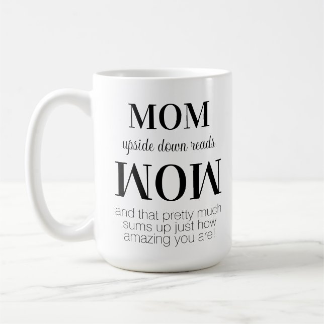 Phantastische Mama am besten jeden Muttertag Kaffeetasse (Links)