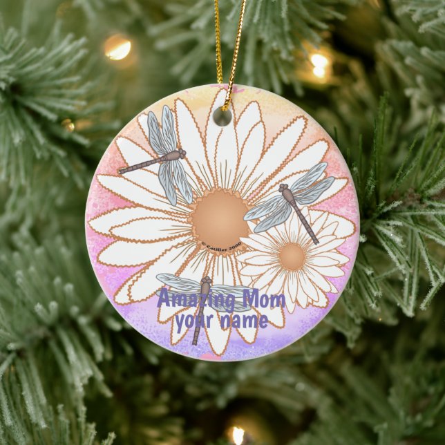 Phantastische Mama Keramik Ornament (Baum)