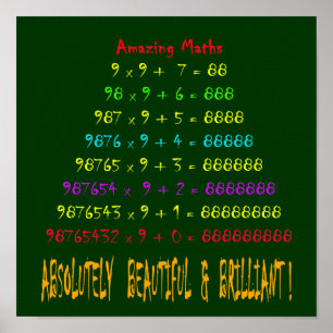 Phantastische Mathematik Reihe 3 Poster