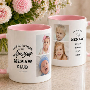 Phantastische MEMAW-Tasse für Fotosammlungen Tasse