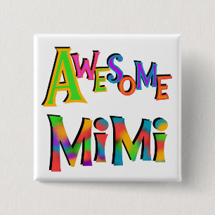 Phantastische Mimi-T - Shirt und Geschenke Button