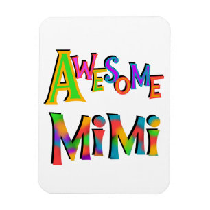 Phantastische Mimi-T - Shirt und Geschenke Magnet