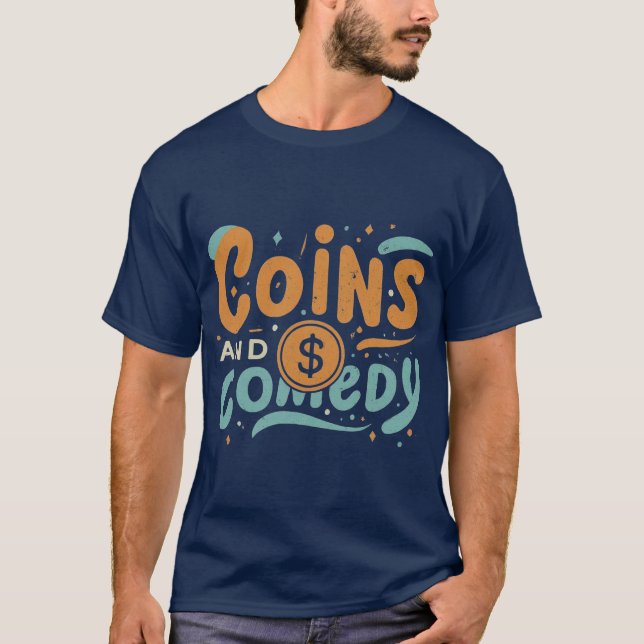 Phantastische Münzen und Comedy-T - Shirt 👕 (Vorderseite)