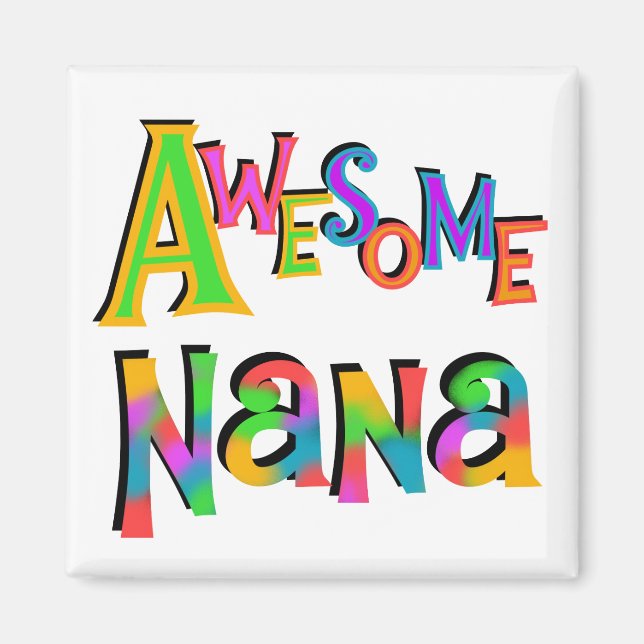 Phantastische Nana-T - Shirt und Geschenke Magnet (Vorne)