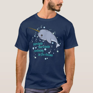 Phantastische Narwhal-Unicorns T-Shirt