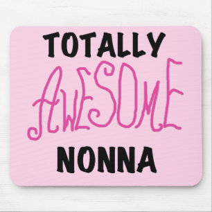 Phantastische Nonna Pink T - Shirt und Geschenke Mousepad