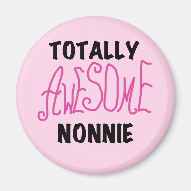 Phantastische Nonnie Pink Tshirts und Geschenke Magnet (Vorne)