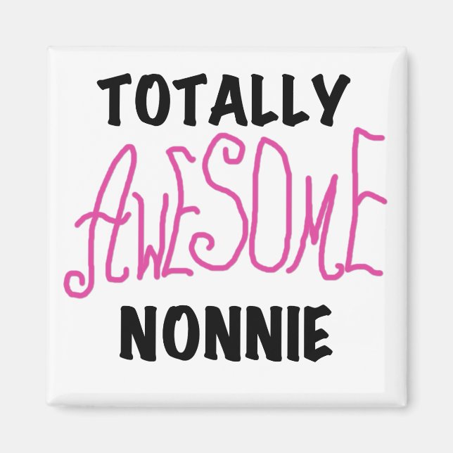 Phantastische Nonnie Pink Tshirts und Geschenke Magnet (Vorne)