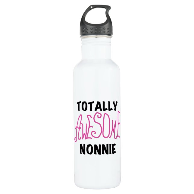 Phantastische Nonnie Pink Tshirts und Trinkflasche (Vorderseite)