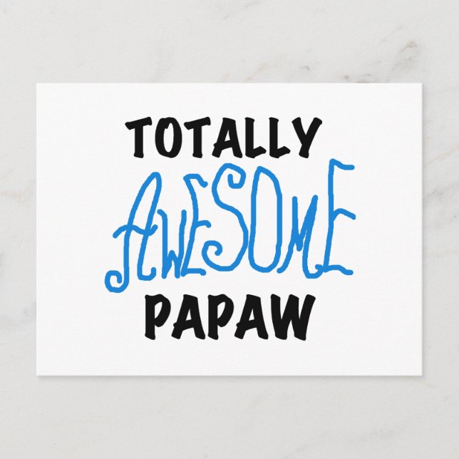 Phantastische Papaw-T - Shirt und Geschenke Postkarte (Vorderseite)