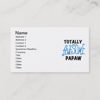 Phantastische Papaw-T - Shirt und Geschenke Visitenkarte