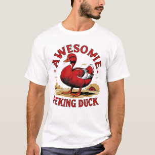 phantastische Peking der Ente im Retro-Bauernhof V T-Shirt