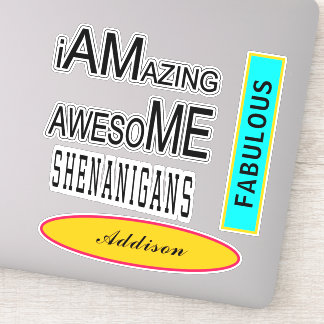 Phantastische Phantastische Shenanigans Fabulous A Aufkleber