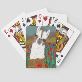 Phantastische Poppies und Mama Llama Spielkarten