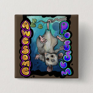 Phantastische Possum Button