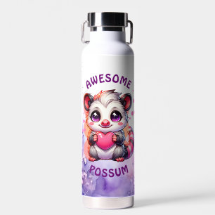 Phantastische Possum Niedlicher Cartoon Opossum Trinkflasche