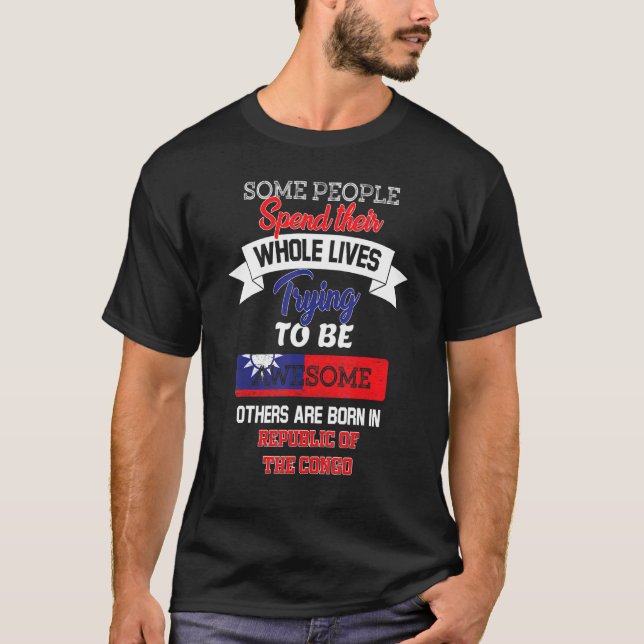 Phantastische Republik Kongo T-Shirt (Vorderseite)