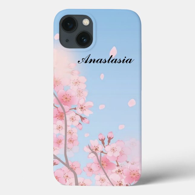 Phantastische rosa Kirschblüten Case-Mate iPhone Hülle (Rückseite)