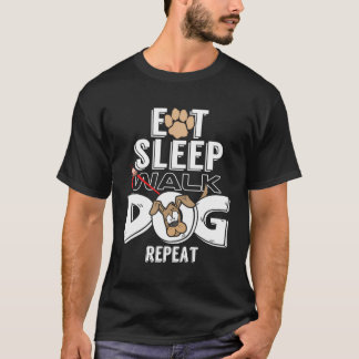 Phantastische schlafende Hunde wiederholen perfekt T-Shirt