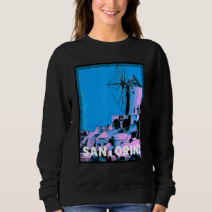 Phantastische schöne griechische Insel Ägäisches M Sweatshirt