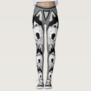 Phantastische sibirische Husky-Leggings Leggings