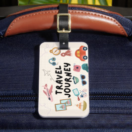 Phantastische Sommerreise Besichtigungen Gepäckmar Gepäckanhänger