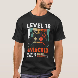 Phantastische Stufe 18 Unverriegelte Stufe 19 Lade T-Shirt
