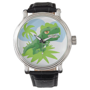 Phantastische T-Rex-Uhr Armbanduhr