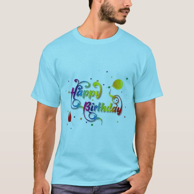 Phantastische T - Shirt zum Geburtstag 🤗 Design � (Vorderseite)
