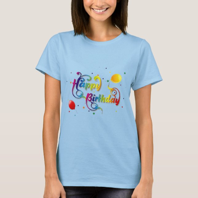 Phantastische T - Shirt zum Geburtstag 🤗 Design � (Vorderseite)