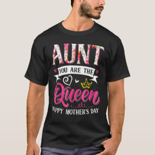 Phantastische Tante Sie sind die Queen Mother Day T-Shirt