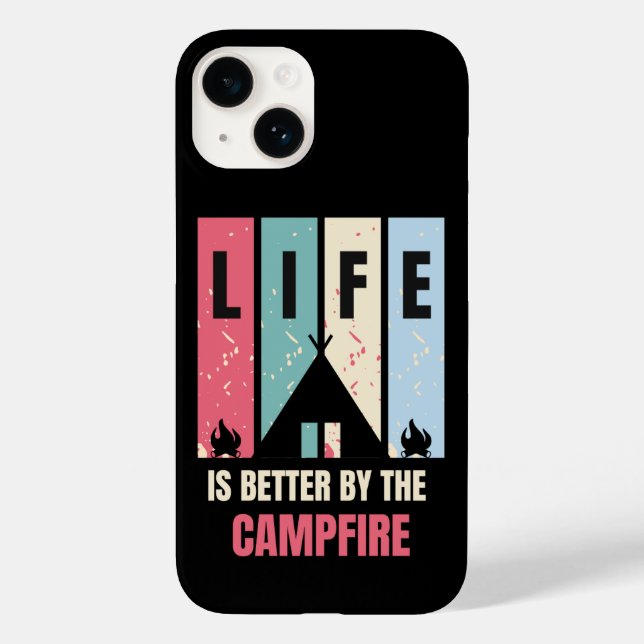 Phantastische Telefonzelle für Camper Case-Mate iPhone Hülle (Rückseite)