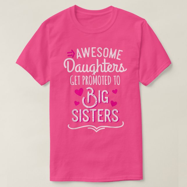 Phantastische Töchter werden zu Big Sister Mothe b T-Shirt (Design vorne)