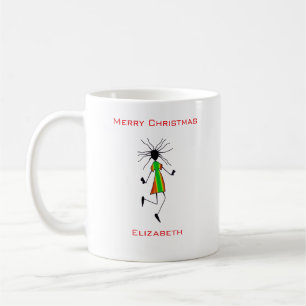 Phantastische und elegante Weihnachtsvibe Kaffeetasse