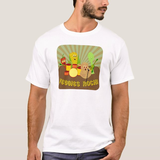 Phantastische Veggie Band! T-Shirt (Vorderseite)