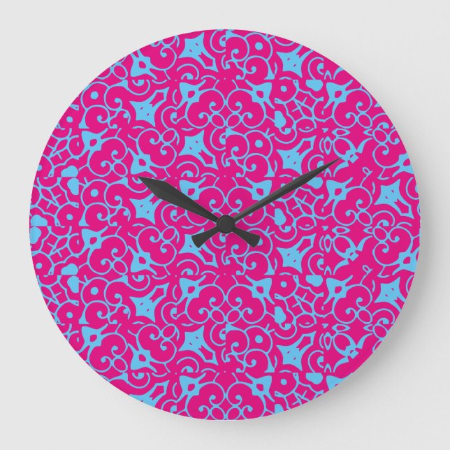Phantastische Wall-Uhr Große Wanduhr (Vorderseite)