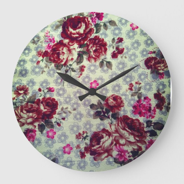 Phantastische Wall-Uhr Große Wanduhr (Vorderseite)