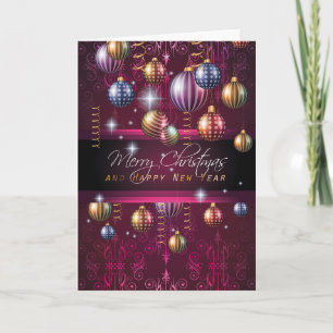 Phantastische Weihnachtskarte Feiertagskarte