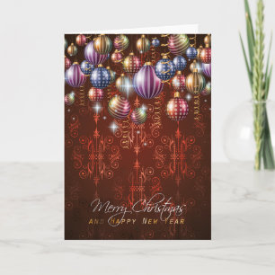 Phantastische Weihnachtskarte Feiertagskarte