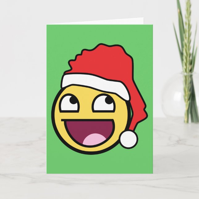 Phantastische Weihnachtskarte Feiertagskarte (Vorderseite)