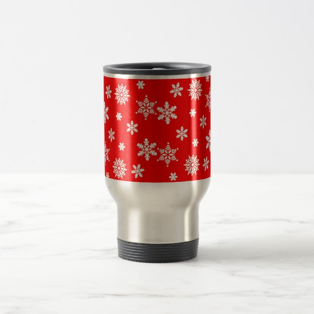Phantastische Weihnachtsreise Mug Reisebecher (Mittel)