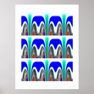 Phantastische Wellen Poster