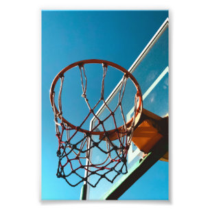 Phantastischer Basketballkorb Fotodruck