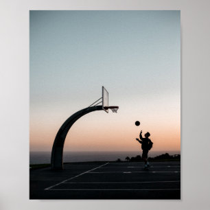 Phantastischer Basketballkorb Poster