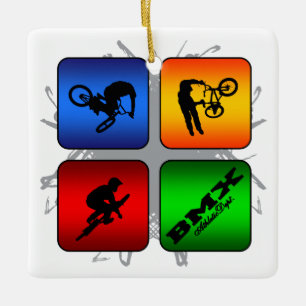 Phantastischer BMX-Stil Keramikornament